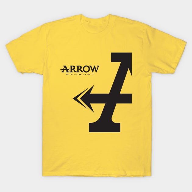 Arrow Exhaust T-Shirt by tushalb